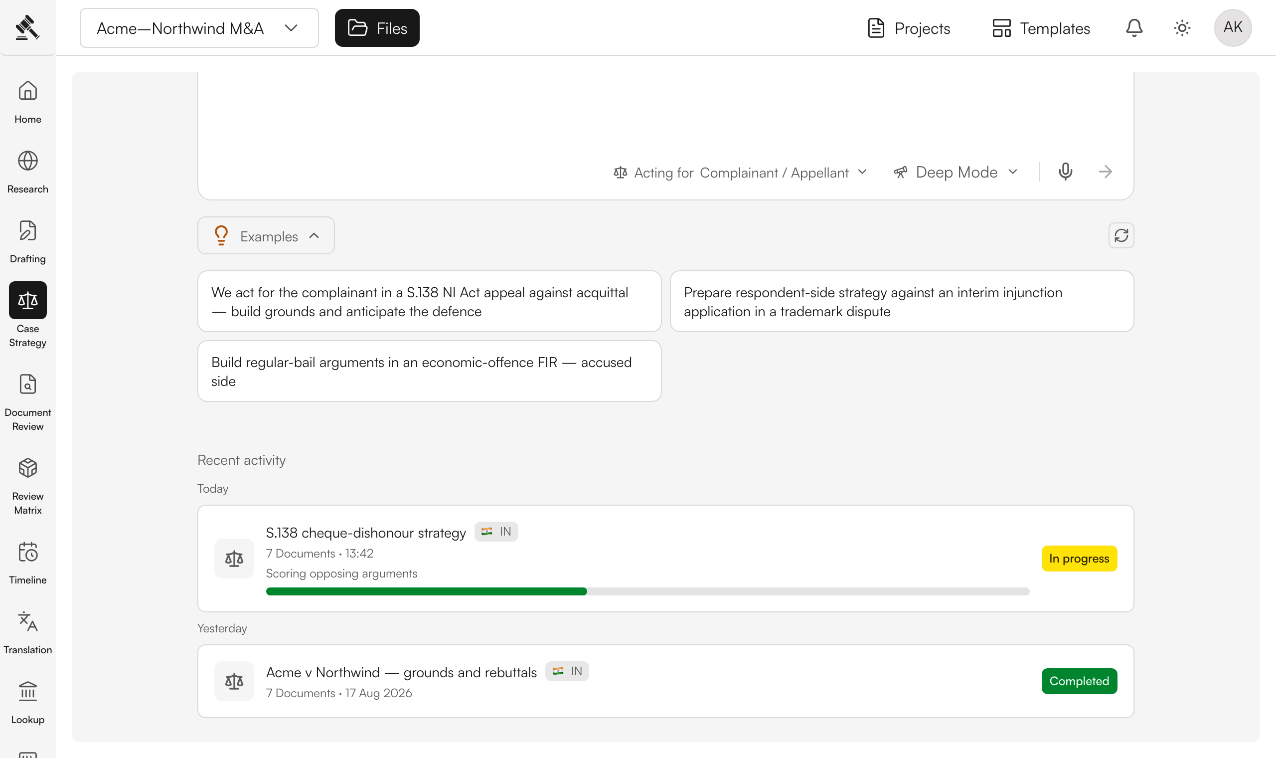 Attach your case files (optional, recommended)