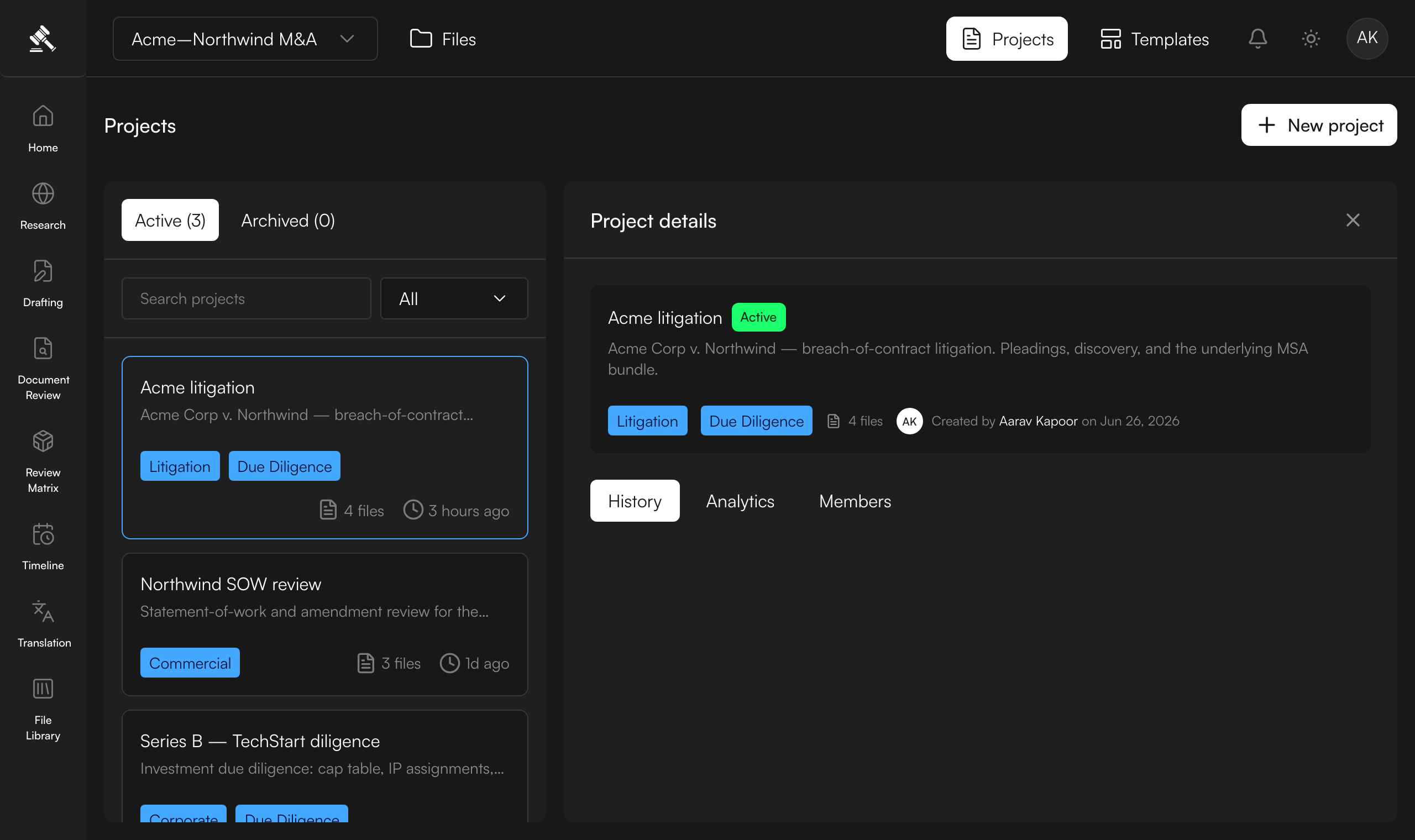 Open Projects