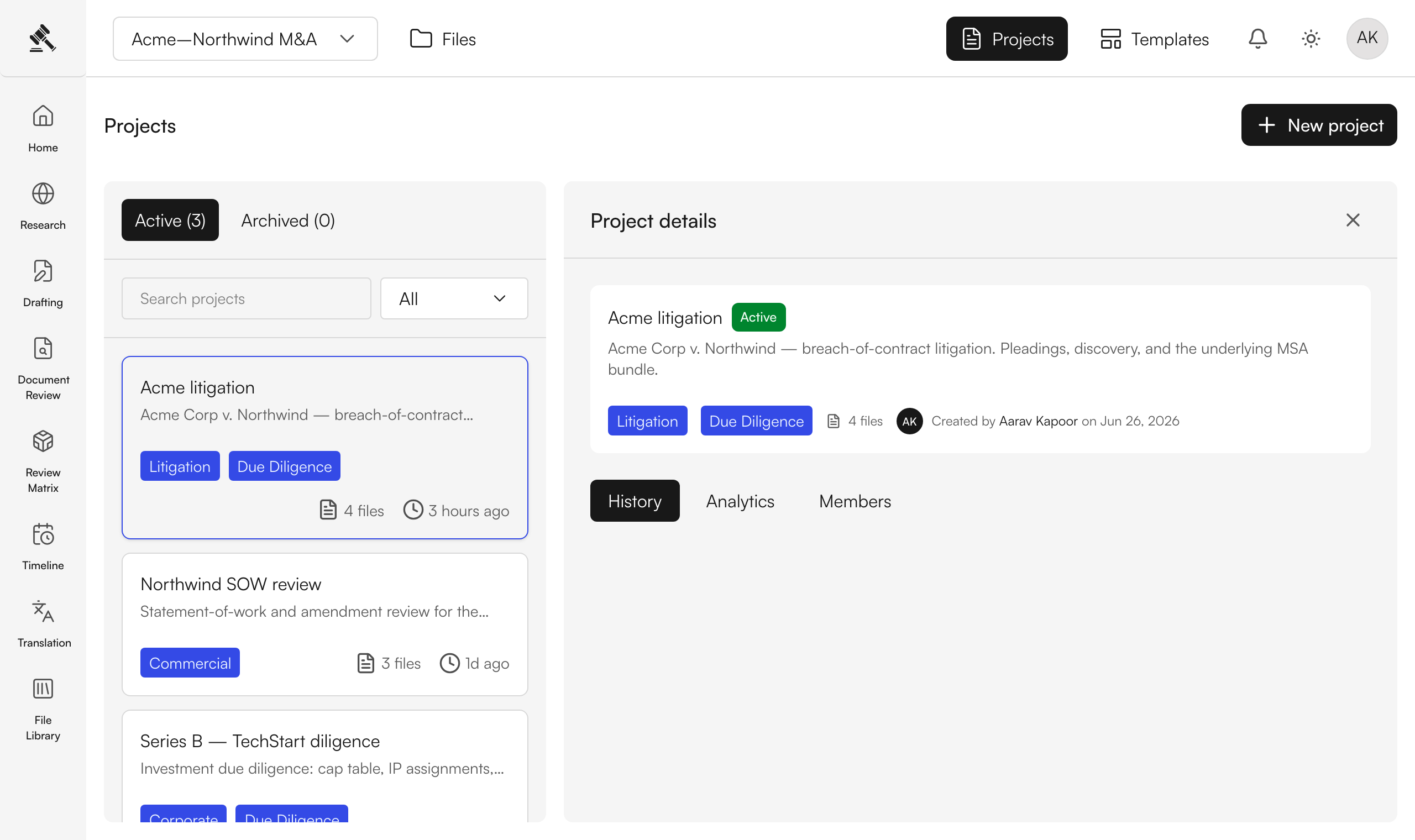 Open Projects
